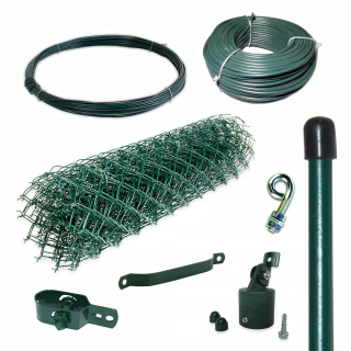 Kompletný plot 50 MB H-1000 PVC Green