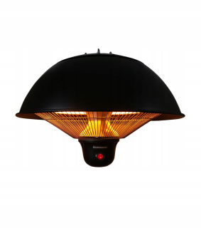 Terasový plynový ohrievač - Ohrievač terasy s 1500 W Ravansonov osvetlením