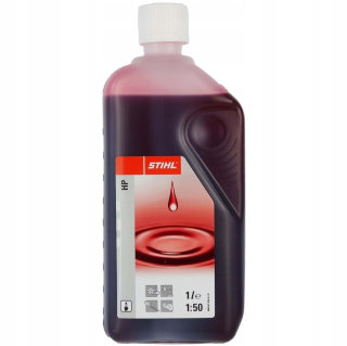 Olej do kosačky - Stihl hp olej 1 liter pre palivo - červená