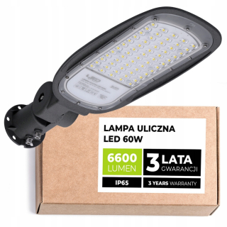 Uličná lampa - LED ulica svietidla IP65 Cestovná lampa 4000K
