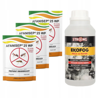 Repelent proti hmyzu - Sprej proti KOMÁROM, KLIESTOM, fixátor Afanisep, 500 ml