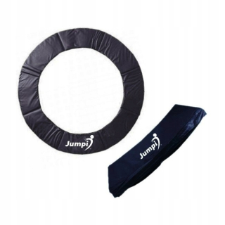 Kryt na kosačku - Jarný kryt pre trampolínu 252 cm 8 ft čierny Jumpi