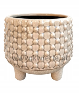 Keramický obálka Kvetináče Kvetináče BEIGE 15 cm