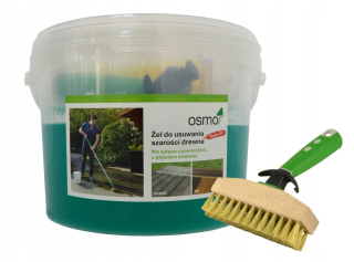 Laky, farby na záhradný nábytok - Osmo 6609 gél na odstránenie dreva šedej 2,5 l