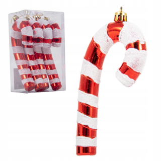 Dekoratívny vianočný stromček BAUBLE - LOLLIPOP 4 PCS.