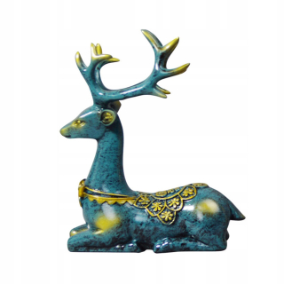 Dekorácia do záhrady - Deer dekorácie dekorácie figurínová socha šťastie