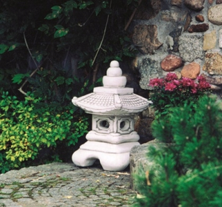 Pagoda japonská lampa betón Obrázok 609
