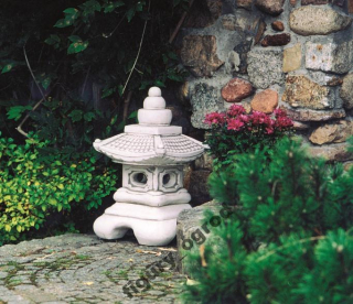 Pagoda japonská záhradná lampa 609 - 2 kusy