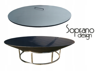 Záhradné ohnisko - Misa Hearth 145 cm 5 mm gr. + Kryt Flans