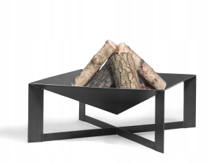 Záhradné ohnisko - Kuba Garden Hearth 70x70cm Grill oheň