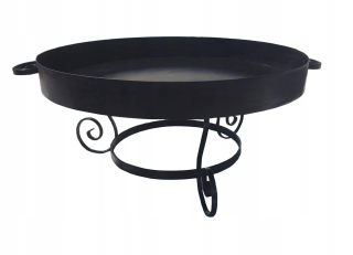 Gril na drevené uhlie - Garden Hearth Fire Bowl Bonfire Grill 80 cm