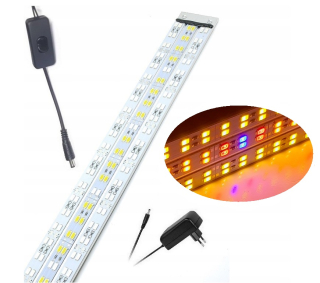 Lampa na pestovanie raslín - Panel LED lampa 70 cm rastlina spektrum 210W Sany
