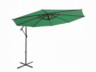 Záhradný slnečník - Bočný dáždnik pre terasu/balkón Green Patio 3 M
