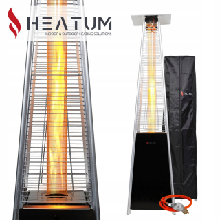 Terasový plynový ohrievač - GAS UMBRELLA GREA Väčší Heatum 13 kW