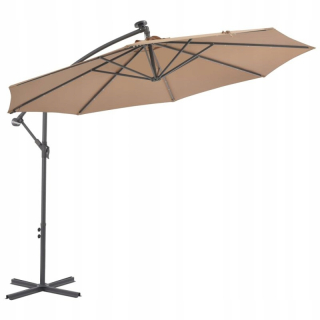 Záhradný slnečník - Veľký záhradný dáždnik pre LED balkón 300