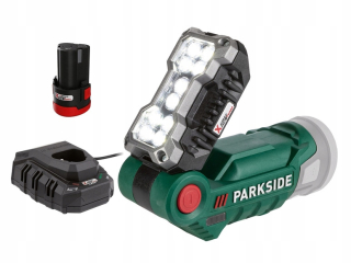 Záhradné halogény - Parkside Pracovná lampa LED PLLA 12V