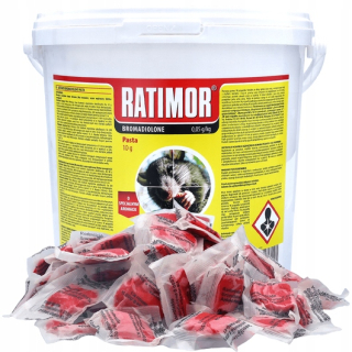 Repelent, plašič  pre zvieratá - Potkan Trunker Paste Ratimor 3KG DDD