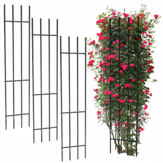 Pergola - Garden Pergola Metal Grille Set 150 cm ružová - ideálna pre rastliny