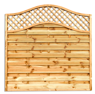 Pletivo, sieť - Pergola plot s dvojitou vlnou lux pre skrutky