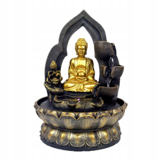 Petsola Buddha Socha živice Rustikálne Objavená vnútorná