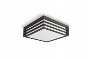 Záhradné nástenné svietidlo - Philips Garden Lamp Moonshine E27 Anthracite IP44