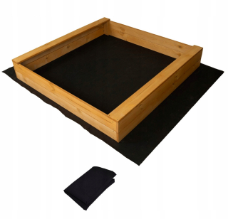 Pieskovisko - DREVENÉ PIESKOVSKÉ LAVICE 120cm ORANŽ