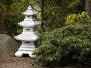 Krásna záhradná lampa pagoda S106003 !!!