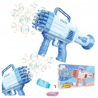 Bublifuk - Pištoľ pre mydlové bubliny pre mydlové bubliny Bubble Blue 32