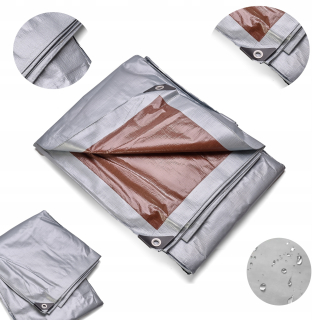 Krycia plachta - 4x6 Premium 210g plachta hrubý mráz -rezistentný UV