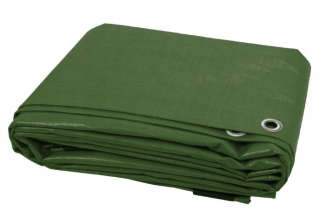 Krycia plachta - Zelená tarpaulin10x15m 90gr pleseň a mrazivé