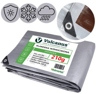 Krycia plachta - Plachta plachta pre záhradný nábytok Altana Frost -Resistant 5x8m UV 210G