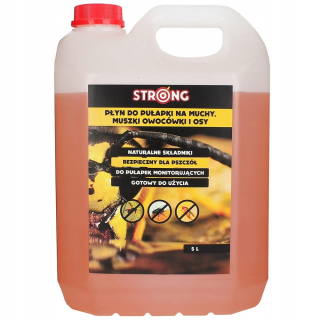 Repelent proti hmyzu - Tekutá tekutina pre muchy, ovocné luky, 5 l vosy