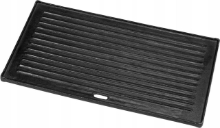 Grilovacia doska, platna - 2-stranová doska na grilovanie železa 41x22cm
