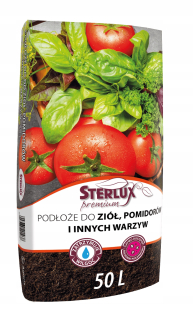 Záhradná pôda - Sterlux Premium 50L paradajok a zeleninový substrát