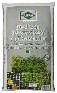 Záhradná pôda - Substrát na siatie a prešívanie 50 l Aura Earth