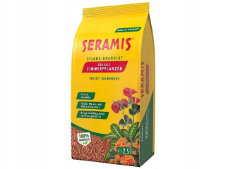 Záhradná pôda - Substrátové granule seramis pre transplantáciu domácich rastlín 2,5 l