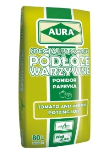 Záhradná pôda - Zeleninová mletá paradajka paprika aura 80L agaris