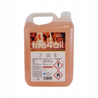 Brikety, uhlie na grilovanie - GRIL ZAPAĽOVAČ fire4all Tekuté podpaľovanie 5 l