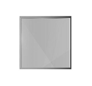 SKLENENÝ PODKLAD K SPORÁKU 70x70 grafit ROVNÝ