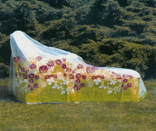 Záhradné lehátko - Záhradný palubný kryt 168 cm x 73 cm x 78 cm