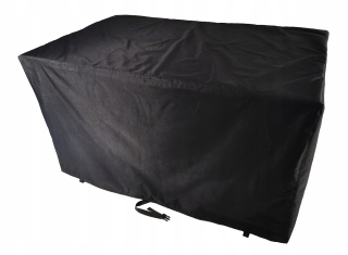 Kryt na záhradný nábytok - Kryt pre záhradný nábytok stôl 150x90x75 čierny