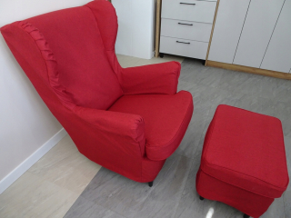 Záhradný nábytok - Kryt pre stoličku USZAK + Footrest IKEA Super Kvalita Výrobca
