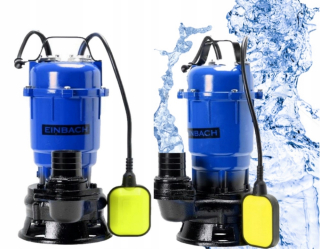 Čerpadlo, hydrofór - ČERPADLO NA AKÚKOĽVEK VODU Septik s mlynčekom, ponorný, silný, plavákový