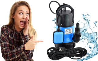 Čerpadlo, hydrofór - Čerpadlo na čistú špinavú vodu dažďovú vodu 250 l 1100