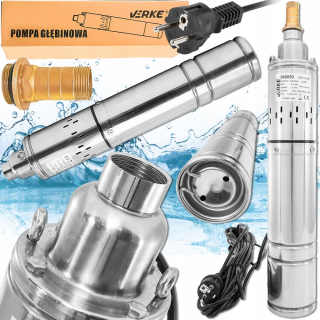 Čerpadlo, hydrofór - Hĺbkové skrutkové čerpadlo pre vodu s vysokým tlakovým konceptom 370W silné