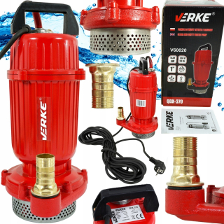 Čerpadlo,  hydrofór - Špinavé vodné čerpadlo čisté odpadové vody v jamke