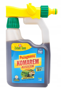 Rozlúčte sa s Komar Green House 950 ml pre komáre