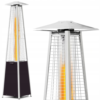 Terasový plynový ohrievač - Terasa Tepera Radiator Pyramída - Hendi 272404