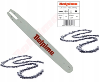 Záhradná píla - Sprievodca + 2x reťazec 38 cm Husqvarna 365 372xp