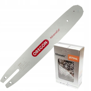 Vodiaca lišta na pílu - Oregon vodiaci reťazec stihl 50 buniek MS171 MS181 MS211 MS231 MS251